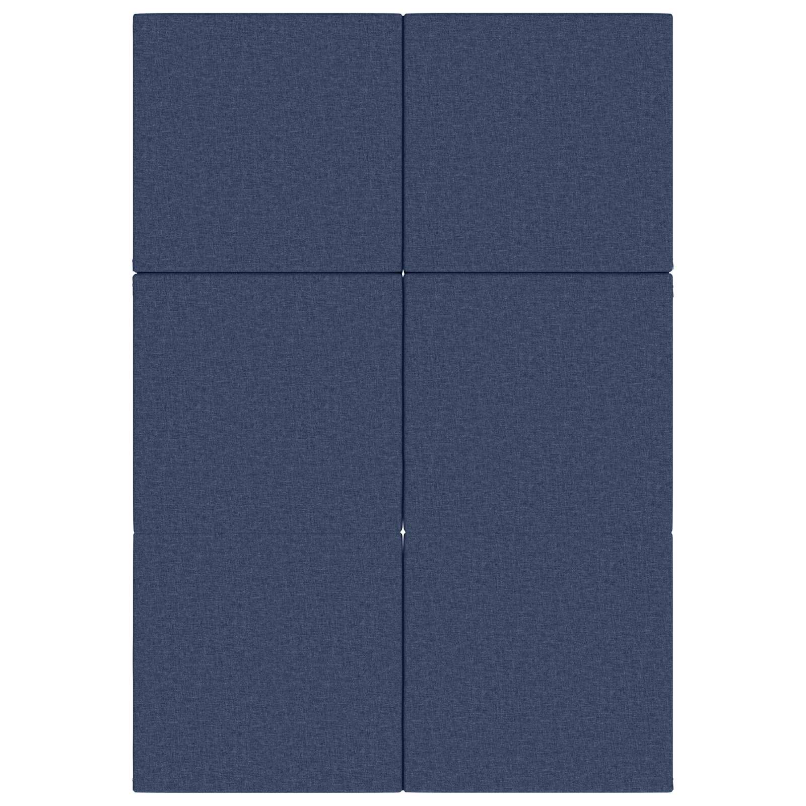 Vouwbare Bankbed 140 x 67 x 45 cm Blauw
