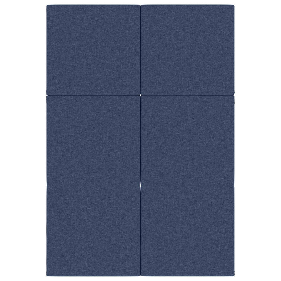 Vouwbare Bankbed 140 x 67 x 45 cm Blauw