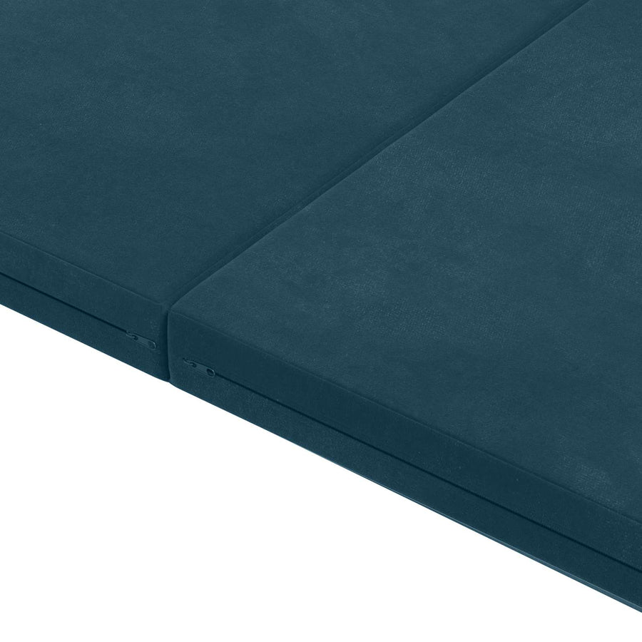 Vouwbare Bankbed 140 x 67 x 45 cm Blauw