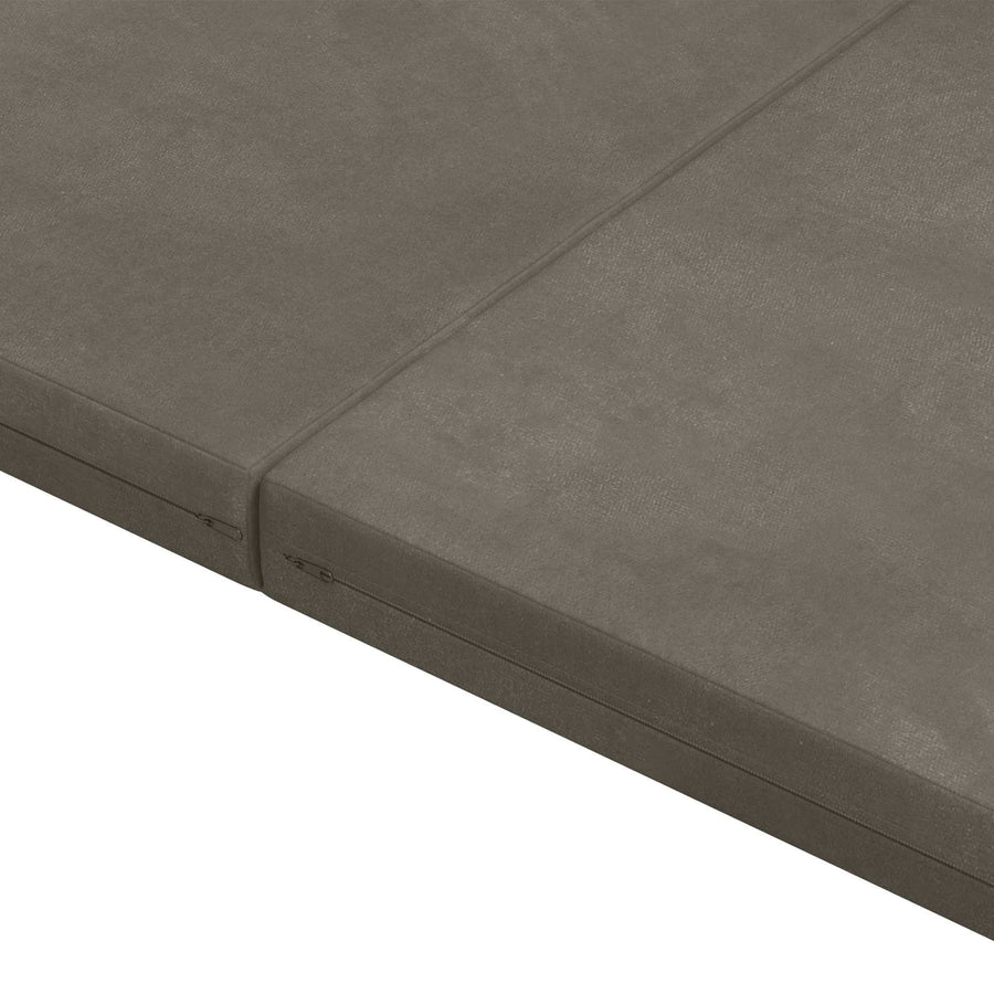 Vouwbare Bankbed 140 x 67 x 45 cm Lichtgrijs