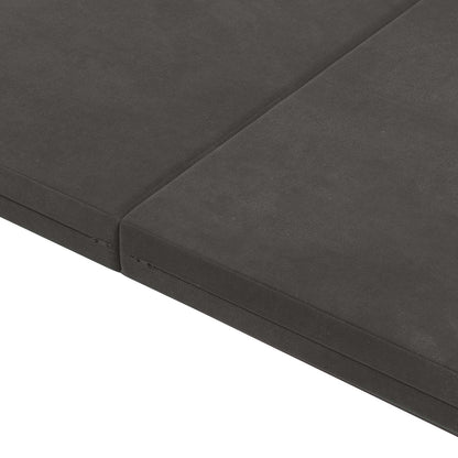 Vouwbare Bankbed 140 x 67 x 45 cm Donkergrijs