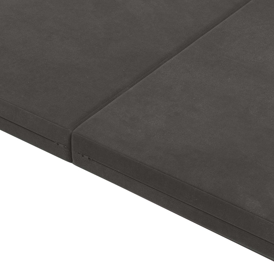 Vouwbare Bankbed 140 x 67 x 45 cm Donkergrijs