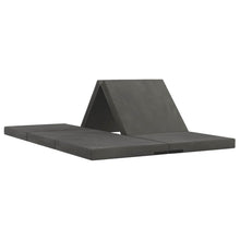 Vouwbare Bankbed 140 x 67 x 45 cm Donkergrijs