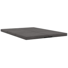 Vouwbare Bankbed 140 x 67 x 45 cm Donkergrijs