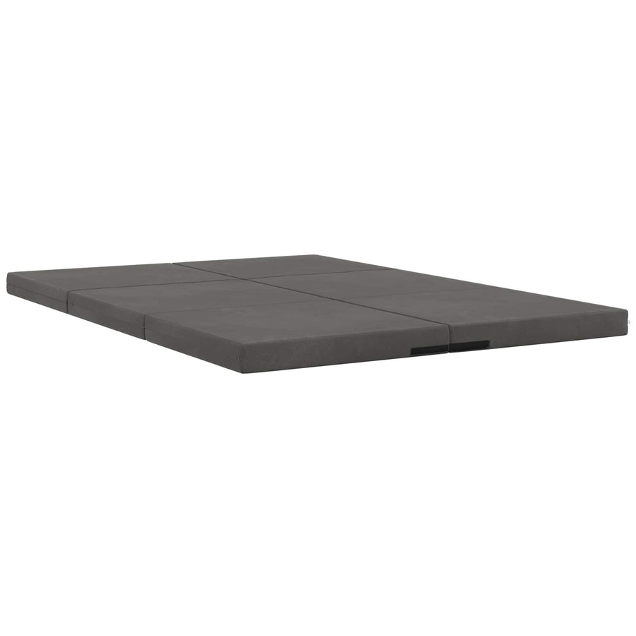 Vouwbare Bankbed 140 x 67 x 45 cm Donkergrijs