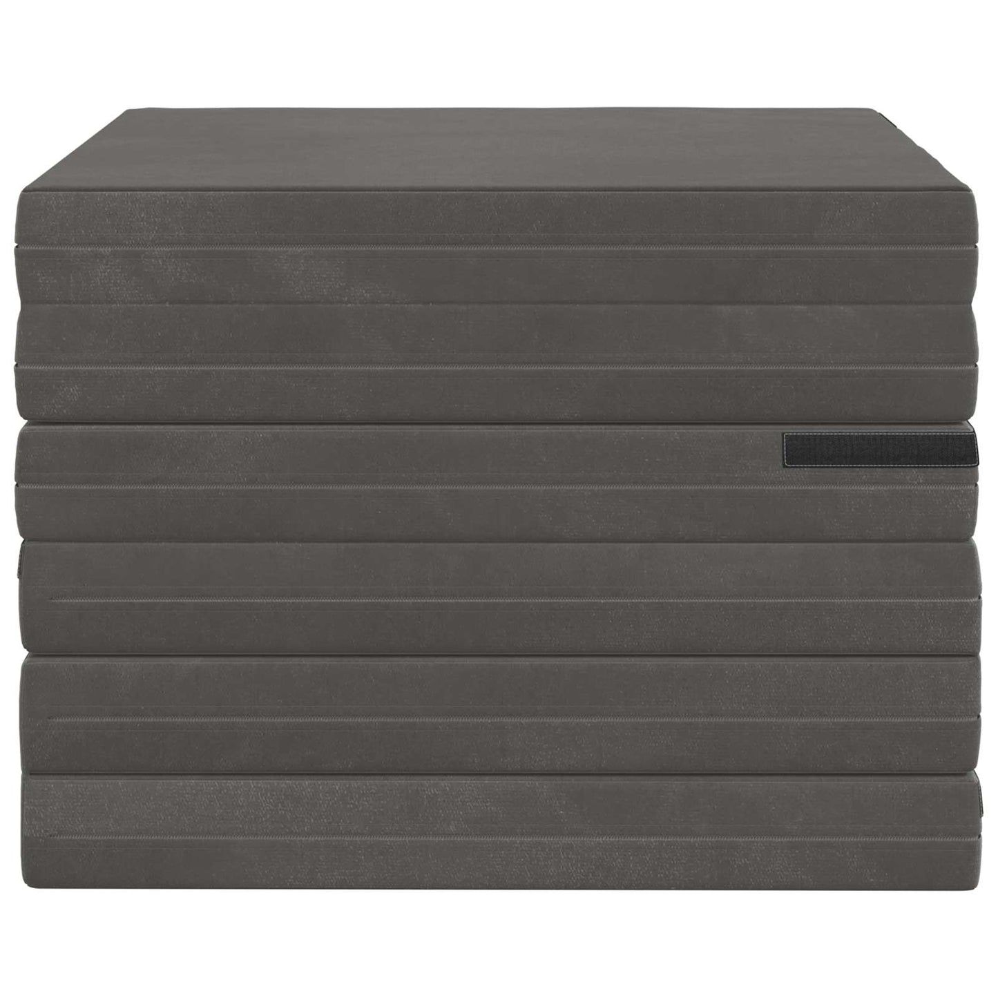 Vouwbare Bankbed 140 x 67 x 45 cm Donkergrijs