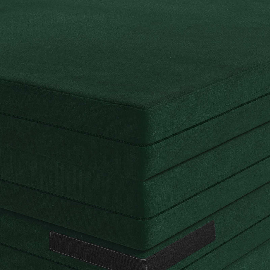 Opvouwbaar Matras 140 x 67 x 45 cm Donkergroen