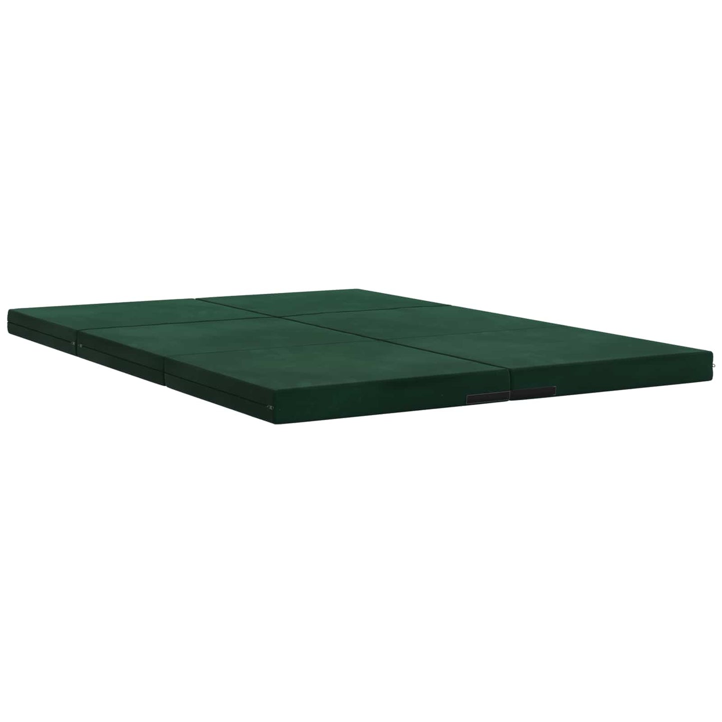 Opvouwbaar Matras 140 x 67 x 45 cm Donkergroen