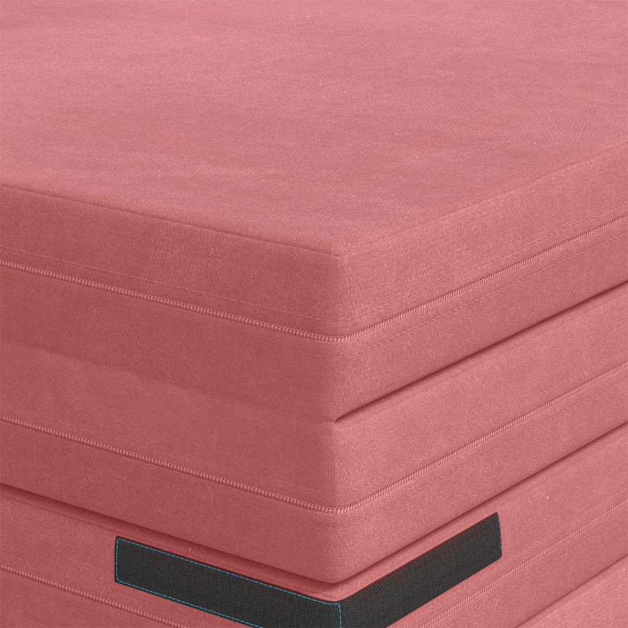 Vouwbare Bankbed 140 x 67 x 45 cm Roze