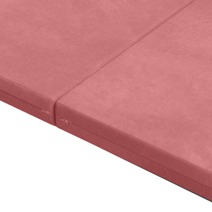 Vouwbare Bankbed 140 x 67 x 45 cm Roze