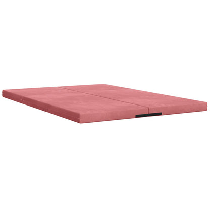 Vouwbare Bankbed 140 x 67 x 45 cm Roze