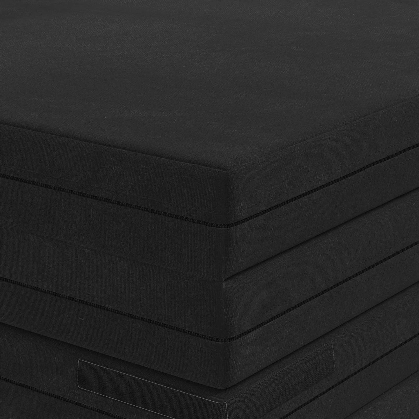 Vouwbare Bankbed 140 x 67 x 45 cm Zwart