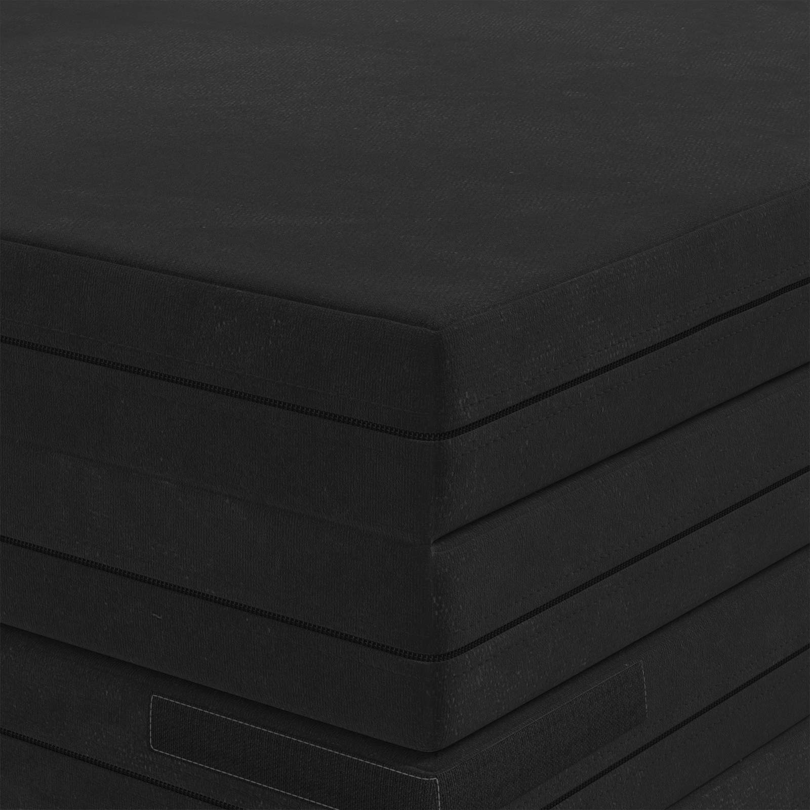 Vouwbare Bankbed 140 x 67 x 45 cm Zwart