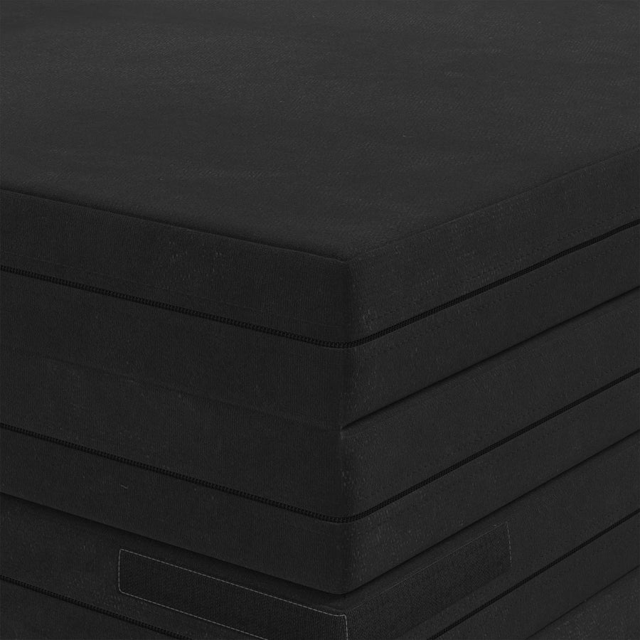 Vouwbare Bankbed 140 x 67 x 45 cm Zwart