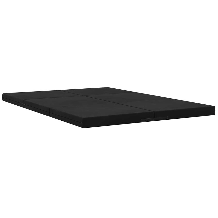 Vouwbare Bankbed 140 x 67 x 45 cm Zwart