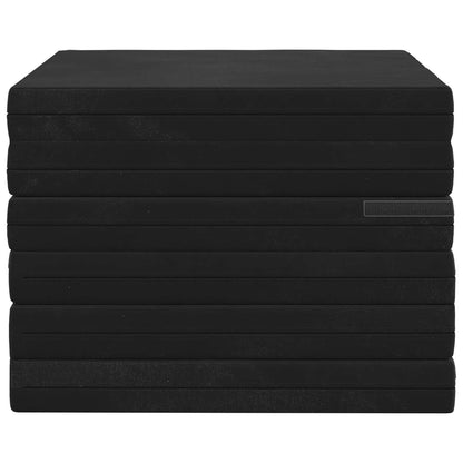 Vouwbare Bankbed 140 x 67 x 45 cm Zwart