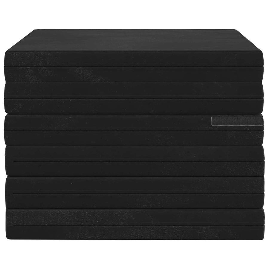 Vouwbare Bankbed 140 x 67 x 45 cm Zwart