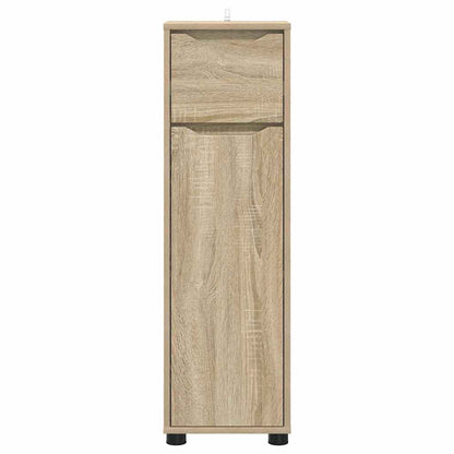 Badkamer Kast Sonoma Eiken 30,5 x 30 x 101 cm Bewerkt hout