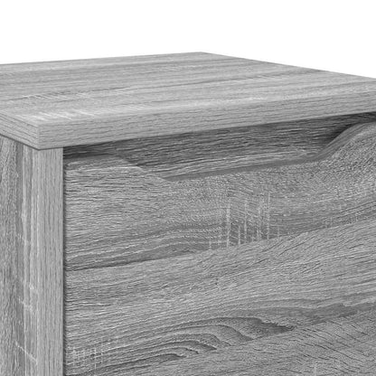 Badkamer Kast Grijs Sonoma 30,5 x 30 x 101 cm Bewerkt hout