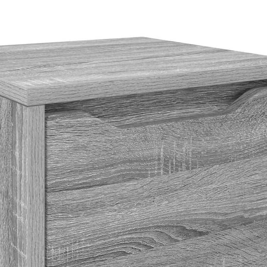 Badkamer Kast Grijs Sonoma 30,5 x 30 x 101 cm Bewerkt hout