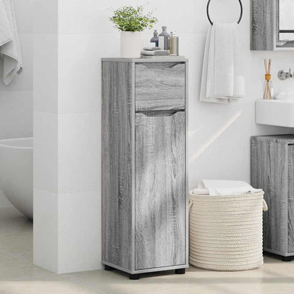 Badkamer Kast Grijs Sonoma 30,5 x 30 x 101 cm Bewerkt hout