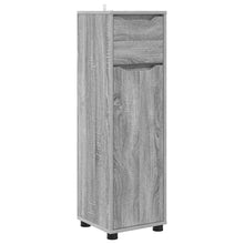 Badkamer Kast Grijs Sonoma 30,5 x 30 x 101 cm Bewerkt hout
