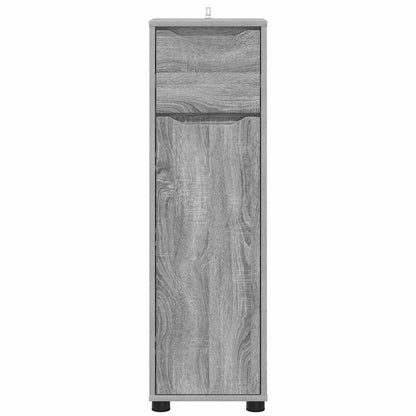 Badkamer Kast Grijs Sonoma 30,5 x 30 x 101 cm Bewerkt hout