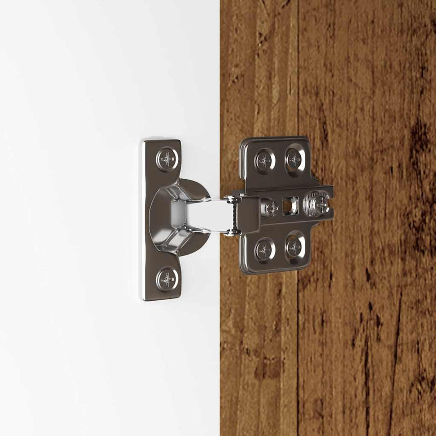 Badkamer Kast met lade Oud Hout 30,5 x 30 x 101 cm Bewerkt hout