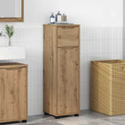 Bathroom Cabinet Artisan Oak 30.5 x 30 x 101 cm Engineered Wood