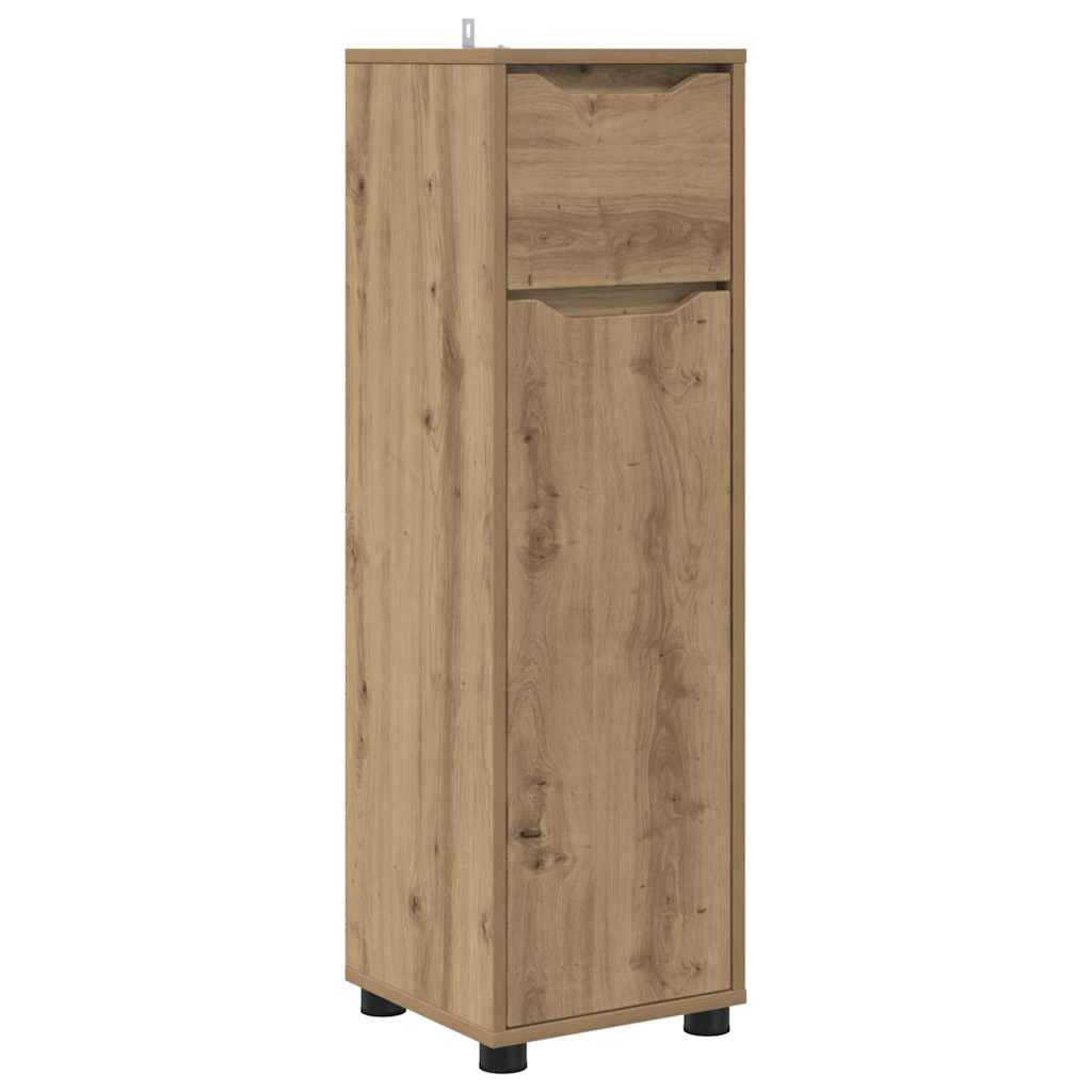 Badkamer Kast Artisan Eiken 30,5 x 30 x 101 cm Bewerkt hout