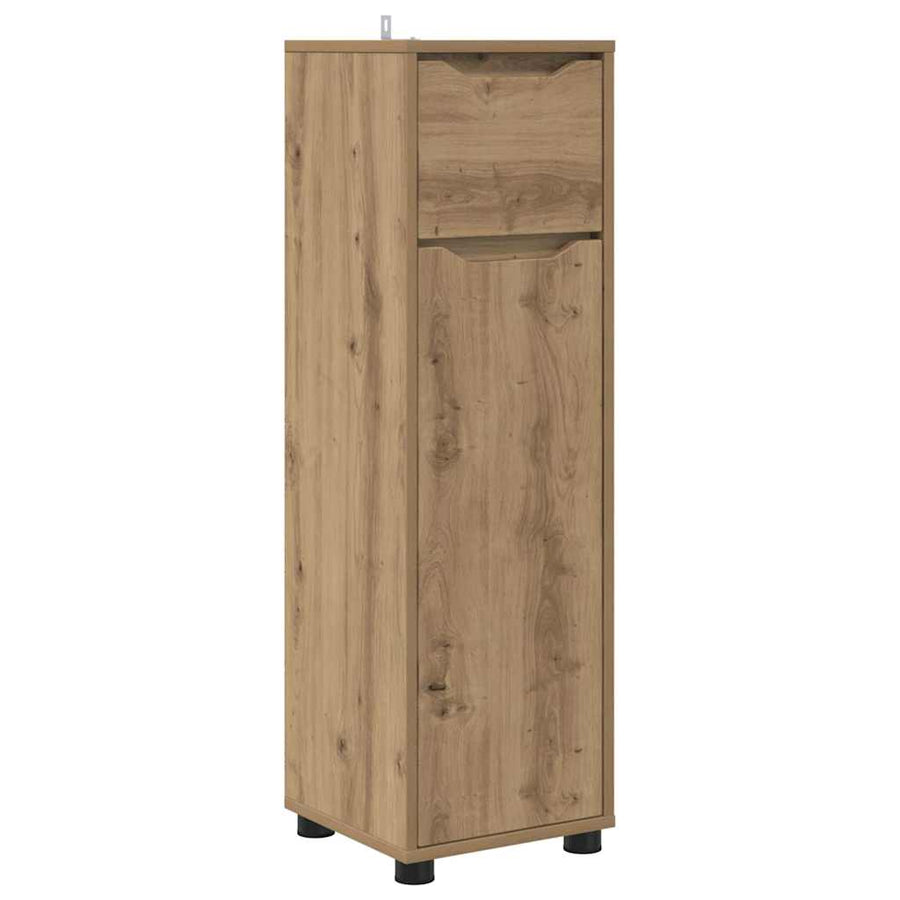 Badkamer Kast Artisan Eiken 30,5 x 30 x 101 cm Bewerkt hout