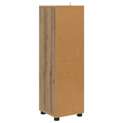 Badkamer Kast Artisan Eiken 30,5 x 30 x 101 cm Bewerkt hout