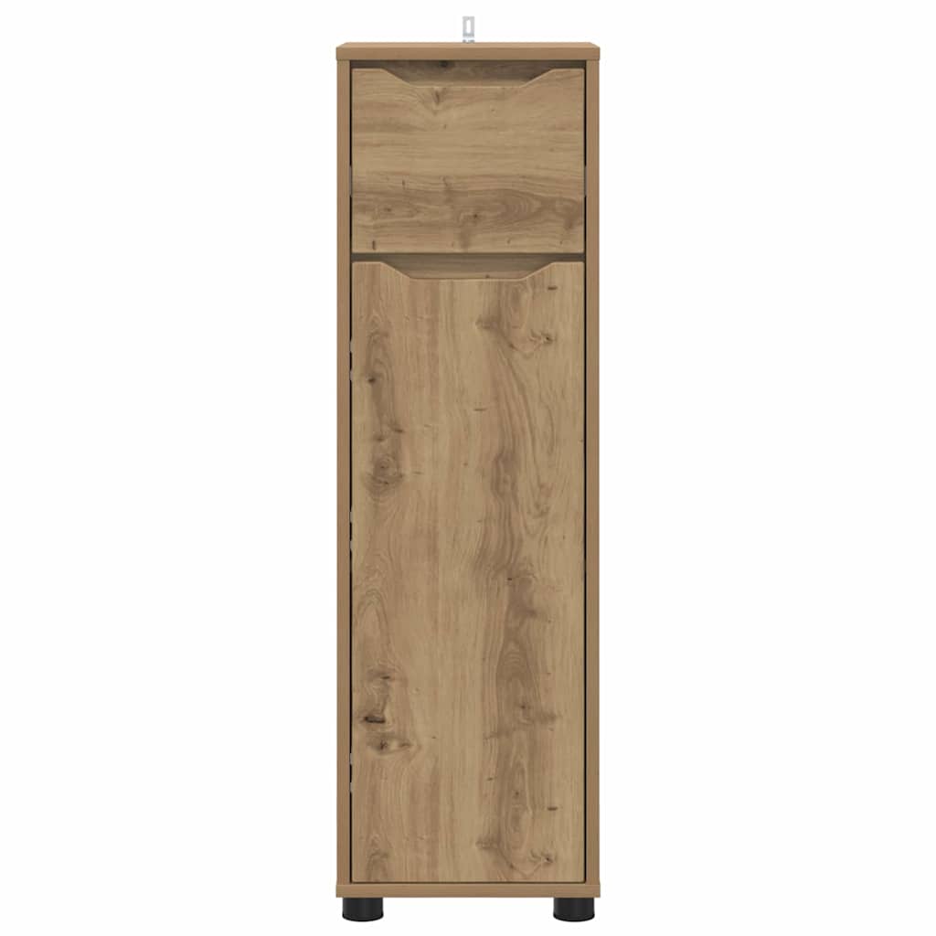 Badkamer Kast Artisan Eiken 30,5 x 30 x 101 cm Bewerkt hout