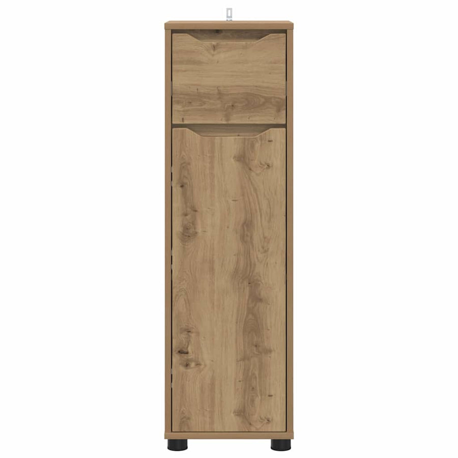 Badkamer Kast Artisan Eiken 30,5 x 30 x 101 cm Bewerkt hout