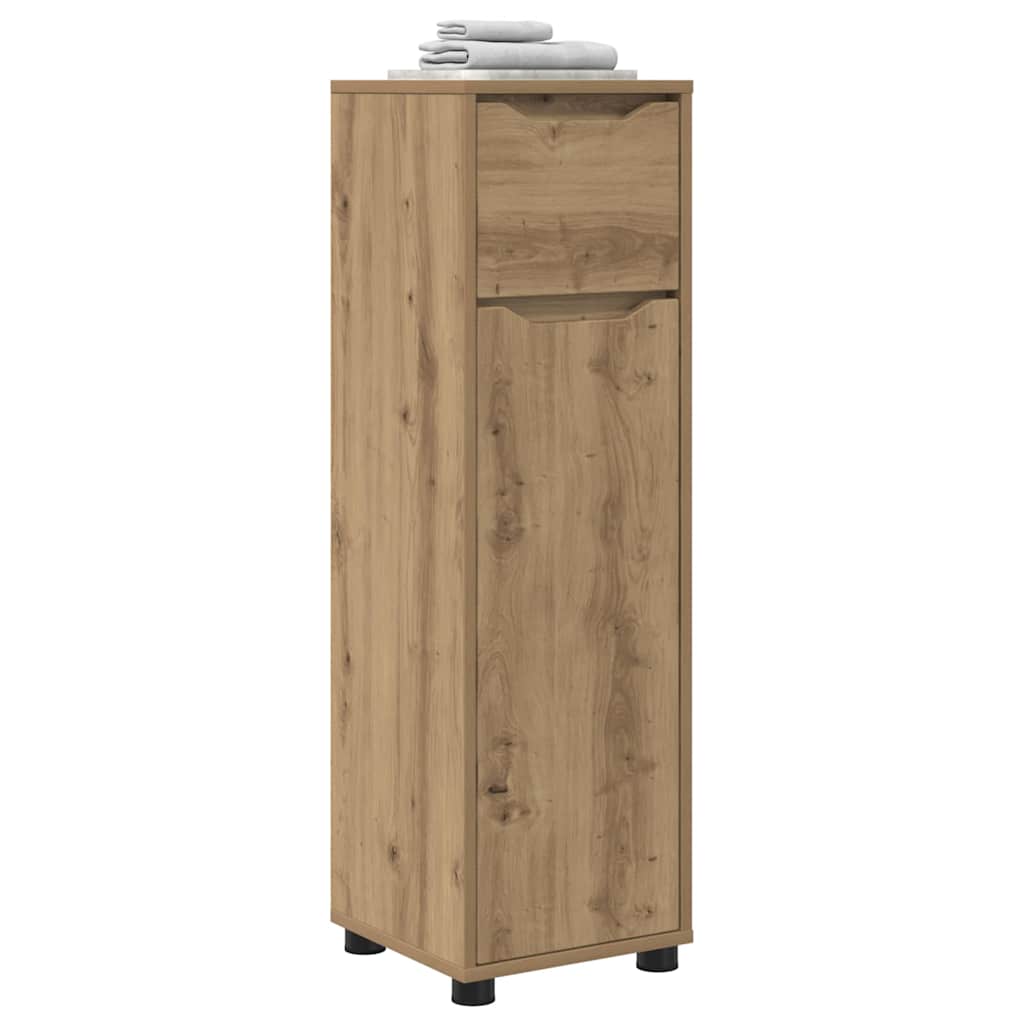 Badkamer Kast Artisan Eiken 30,5 x 30 x 101 cm Bewerkt hout