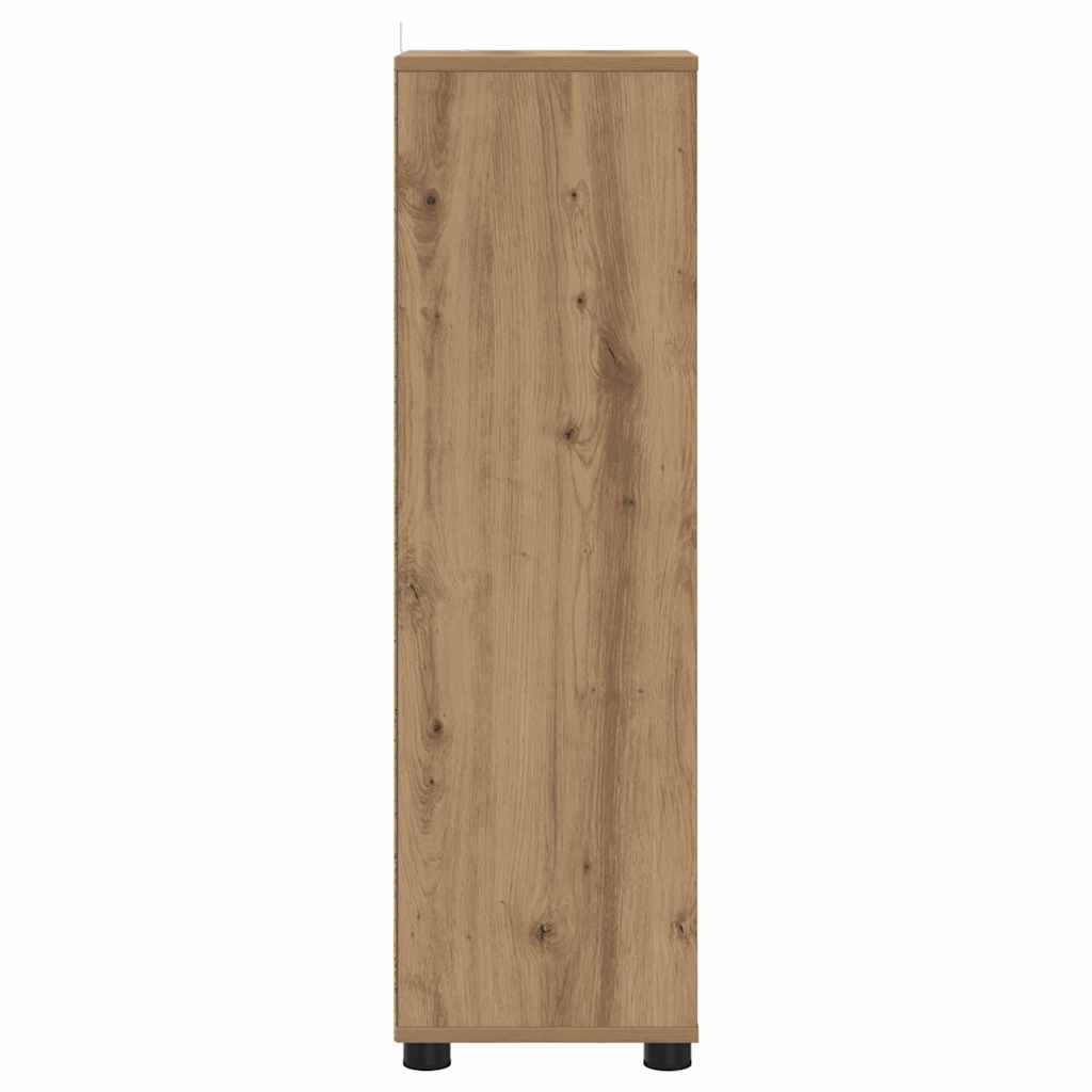 Badkamer Kast Artisan Eiken 30,5 x 30 x 101 cm Bewerkt hout