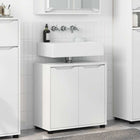 Bathroom Vanity Cabinet White 60 x 30 x 60 cm Engineered wood