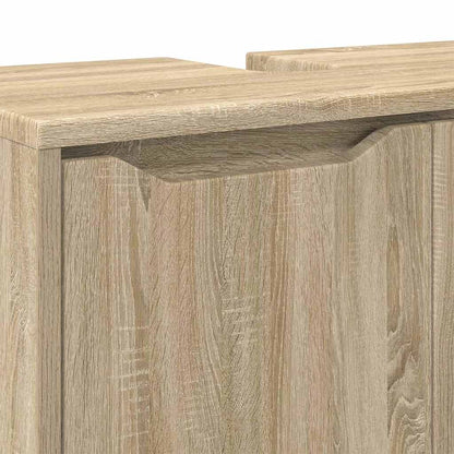 Badkamer wastafelkast Sonoma Eiken 60 x 30 x 60 cm Bewerkt hout