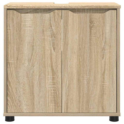 Badkamer wastafelkast Sonoma Eiken 60 x 30 x 60 cm Bewerkt hout