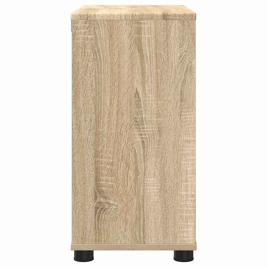 Badkamer wastafelkast Sonoma Eiken 60 x 30 x 60 cm Bewerkt hout