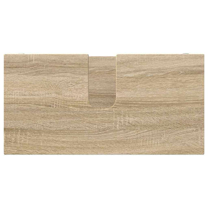 Badkamer wastafelkast Sonoma Eiken 60 x 30 x 60 cm Bewerkt hout