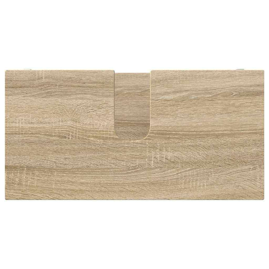 Badkamer wastafelkast Sonoma Eiken 60 x 30 x 60 cm Bewerkt hout