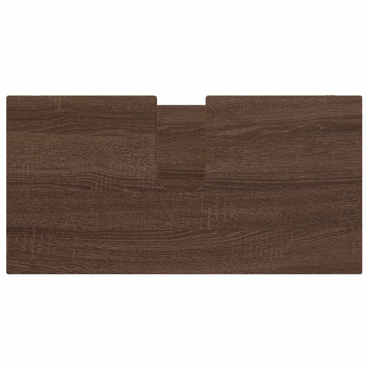 Badkamer wastafelkast Bruin Eiken 60 x 30 x 60 cm Bewerkt hout