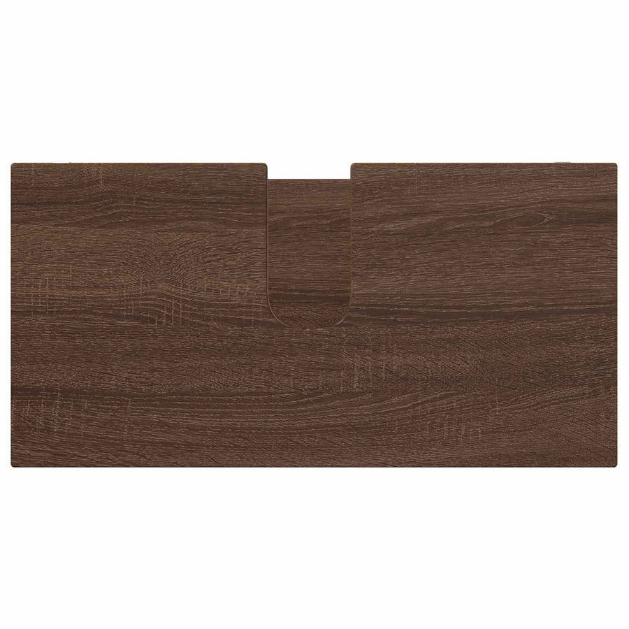 Badkamer wastafelkast Bruin Eiken 60 x 30 x 60 cm Bewerkt hout