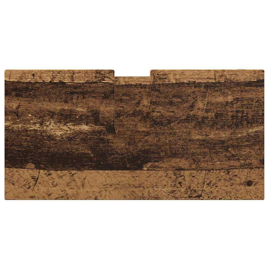 Badkamer wastafelkast Oud Hout 60 x 30 x 60 cm Bewerkt hout