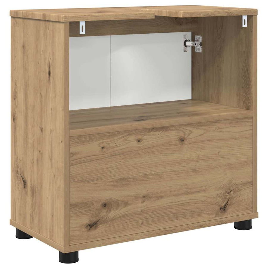 Badkamer wastafelkast met plank Artisan Eiken 60 x 30 x 60 cm