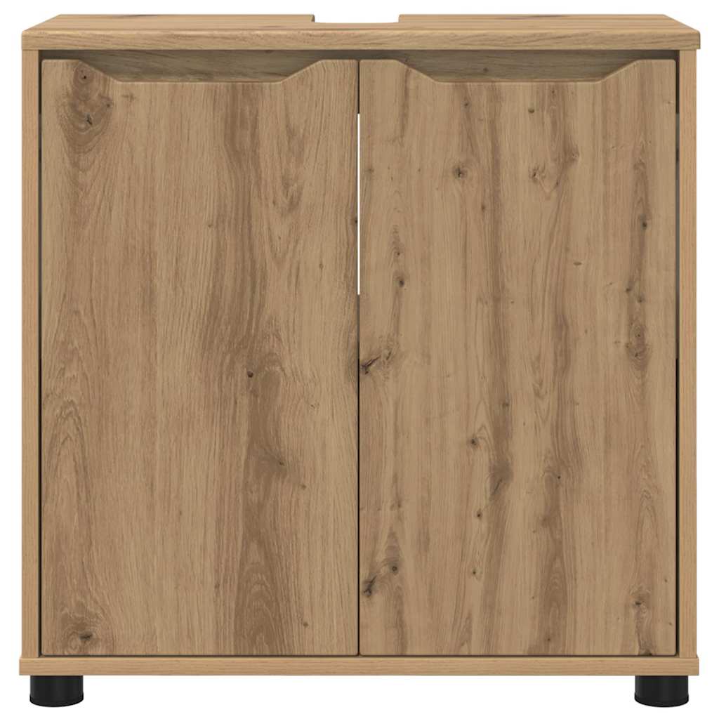 Badkamer wastafelkast met plank Artisan Eiken 60 x 30 x 60 cm