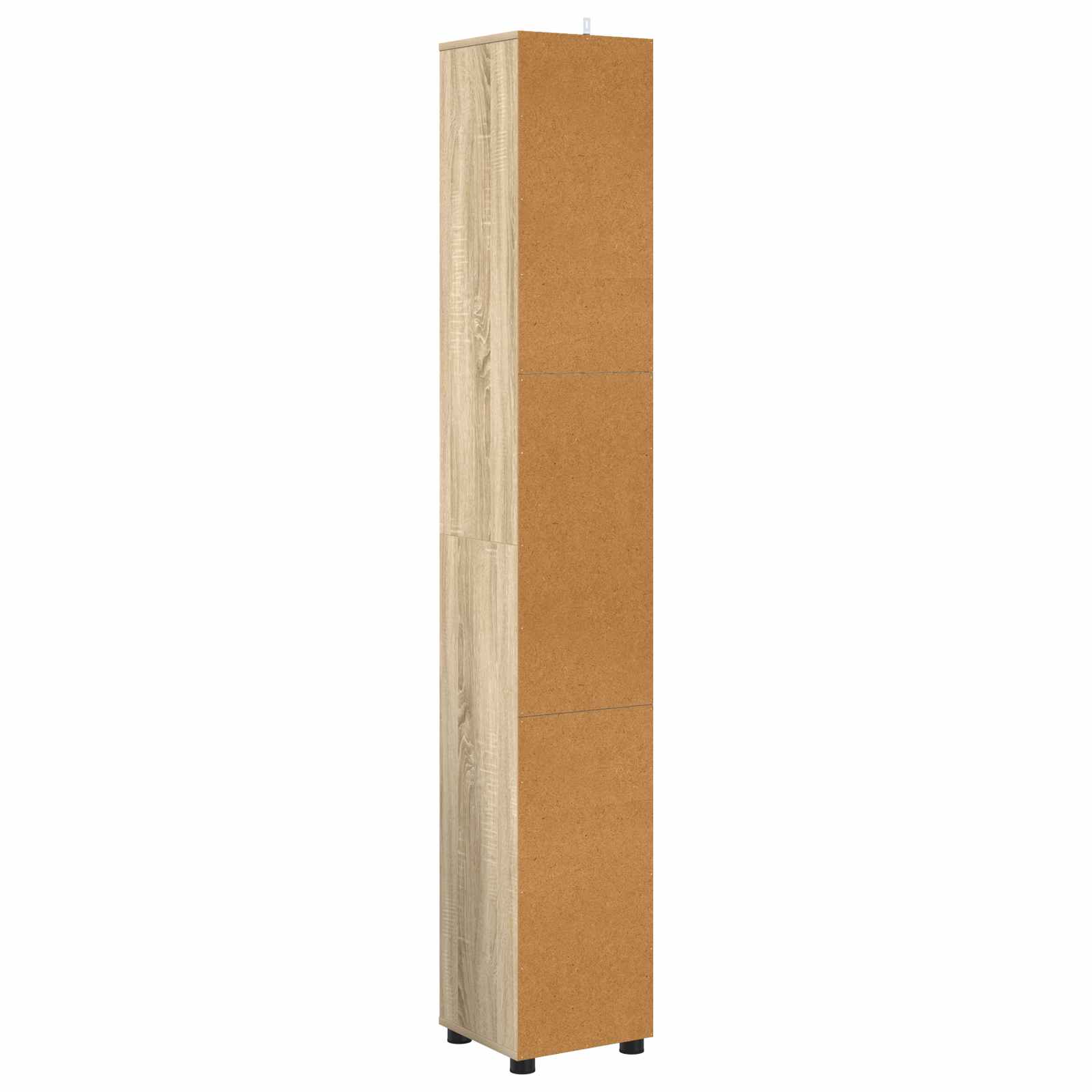 Badkamer Kast Sonoma Eiken 30,5 x 30 x 195 cm Bewerkt hout