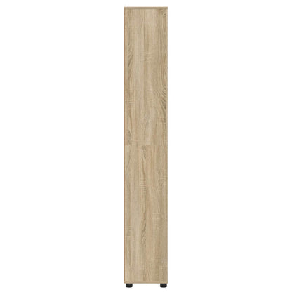 Badkamer Kast Sonoma Eiken 30,5 x 30 x 195 cm Bewerkt hout