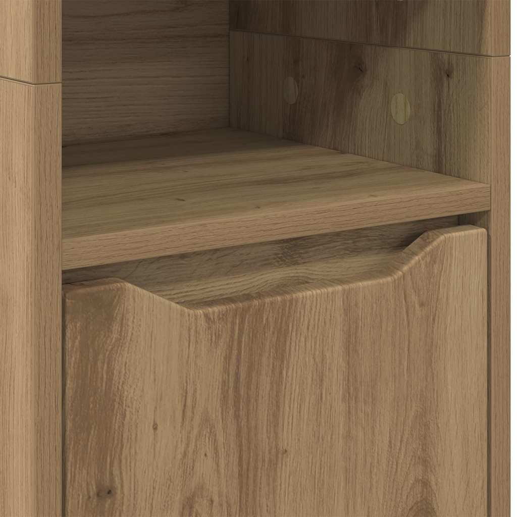 Badkamer Kast Artisan Eiken 30,5 x 30 x 195 cm Bewerkt hout